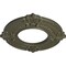 Ekena Millwork Benson Ceiling Medallion (Fits Canopies up to 4 1/8"), 9"OD x 4 1/8"ID x 5/8"P, Witch Hazel CM09BNWHF - alternate 5